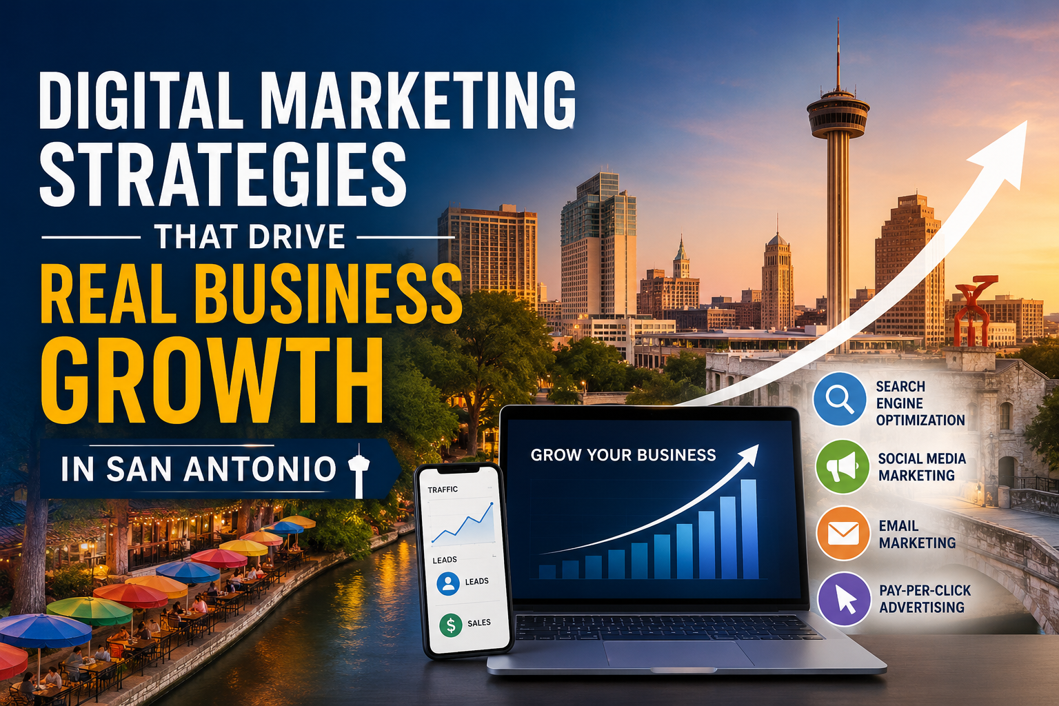 Digital Marketing Strategies That Drive Real Business Growth in San Antonio